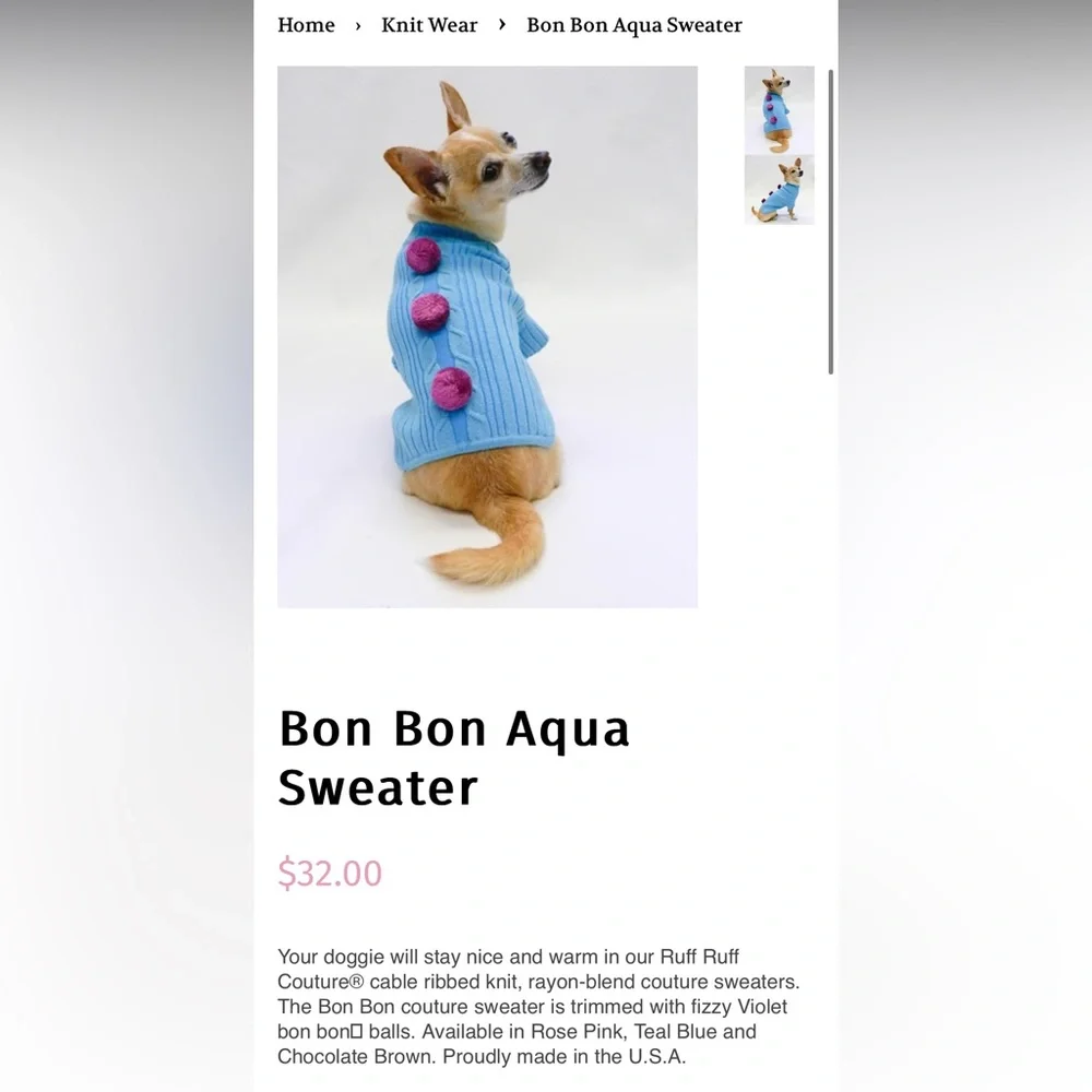 Dog Sweater
